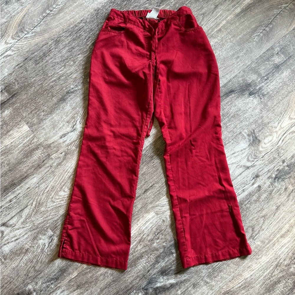 Grey's Anatomy Brick Red scrub pants